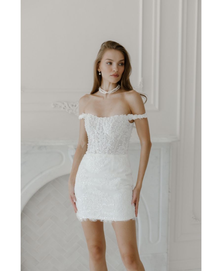 Женское мини-платье Estella Untamed Petals, Ivory
Женское мини-платье Estella Untamed Petals, Ivory