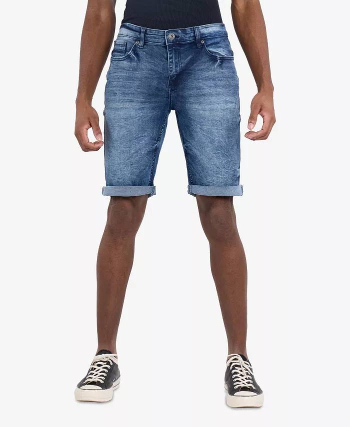 Мужские джинсовые шорты с подворотами CULTURA, белый 
Мужские джинсовые шорты с подворотами CULTURA, белый