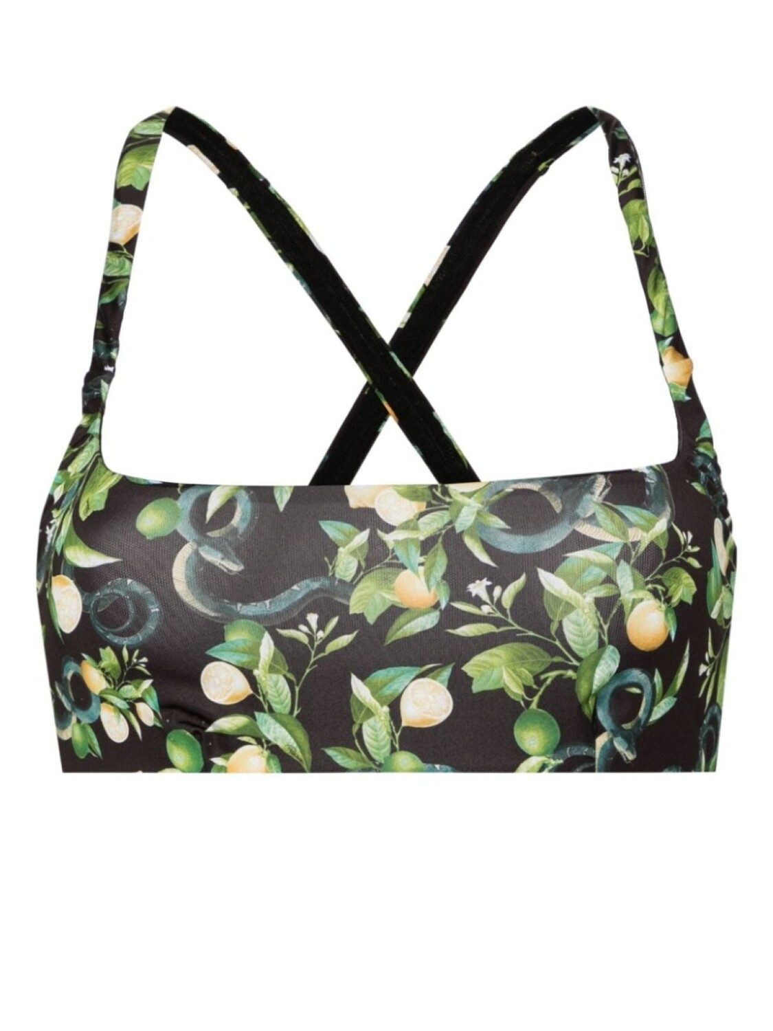 Топ бикини с принтом Lemon Roberto Cavalli, черный
Топ бикини с принтом Lemon Roberto Cavalli, черный