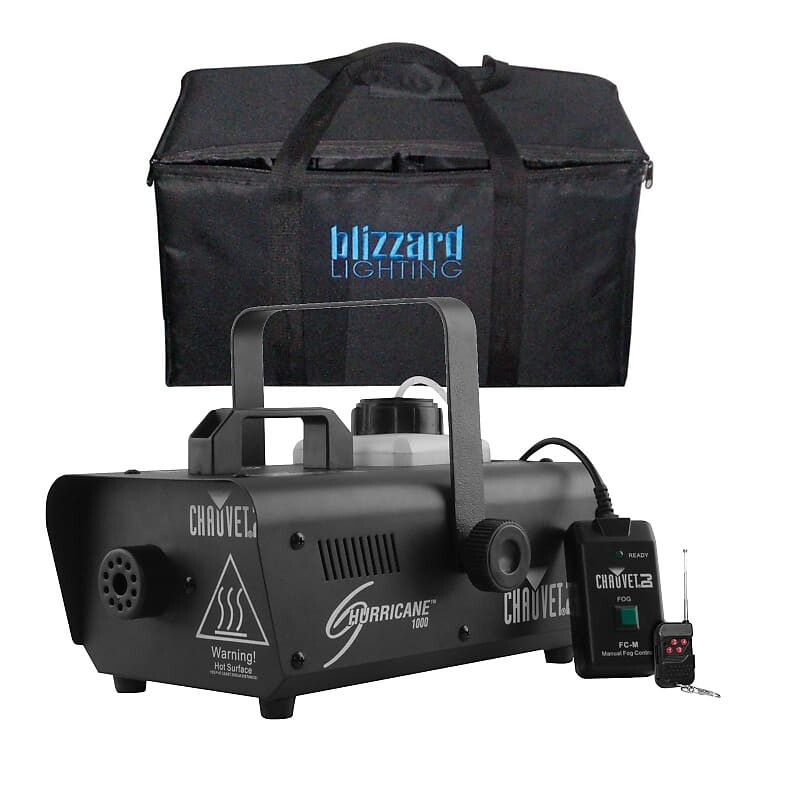 Дымогенератор Chauvet Chauvet DJ Hurricane 1000 Fog Machine w/ Wired & Wireless Remotes + Carry Bag
Дымогенератор Chauvet Chauvet DJ Hurricane 1000 Fog Machine w/ Wired & Wireless Remotes + Carry Bag