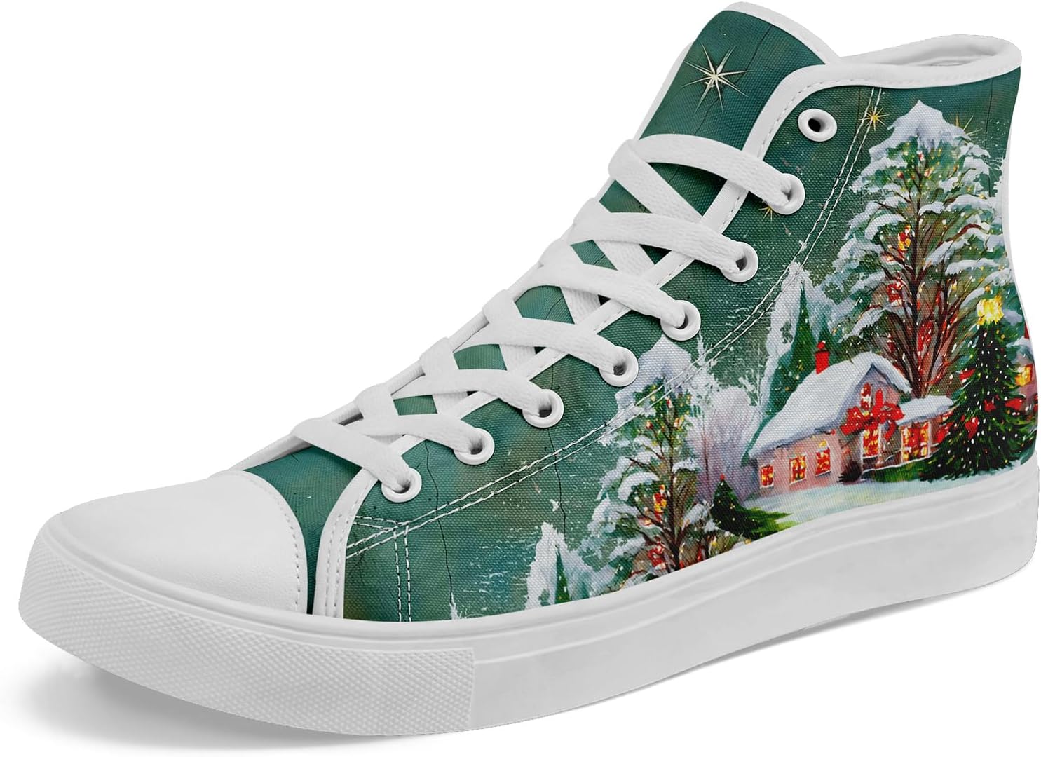 Рождественские высокие кеды из ткани для женщин и мужчин, праздничный подарок, удобные стильные плоские кроссовки для прогулок Awsole, белый/красный/зеленый/желтый
Рождественские высокие кеды из ткани для женщин и мужчин, праздничный подарок, удобные стильные плоские кроссовки для прогулок Awsole, белый/красный/зеленый/желтый
