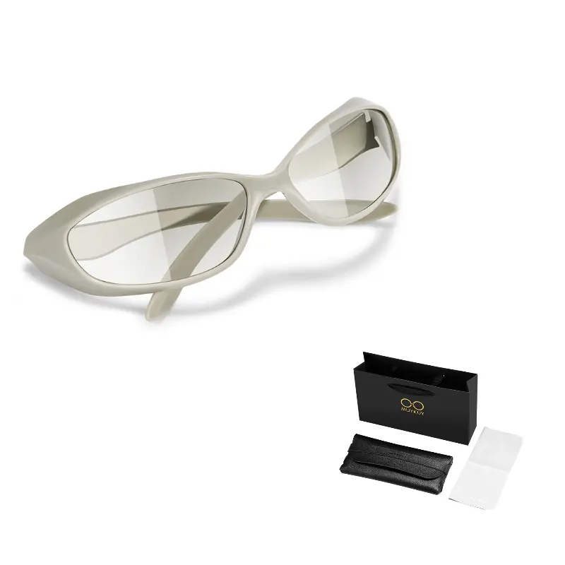 MUYKUY Солнцезащитные очки нестандартной формы унисекс, Wasteland Gray MK538YJ-004
MUYKUY Солнцезащитные очки нестандартной формы унисекс, Wasteland Gray MK538YJ-004