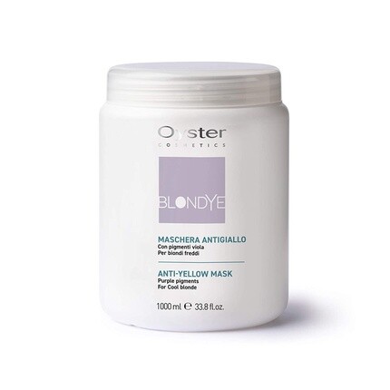 Маска Blondye Anti-Yellow, нейтрализующая нежелательные желтые тона, Oyster Cosmetics Professional
Маска Blondye Anti-Yellow, нейтрализующая нежелательные желтые тона, Oyster Cosmetics Professional