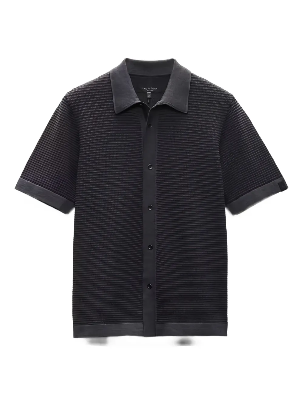 Фактурная рубашка с короткими рукавами Rag & Bone, черный
Фактурная рубашка с короткими рукавами Rag & Bone, черный