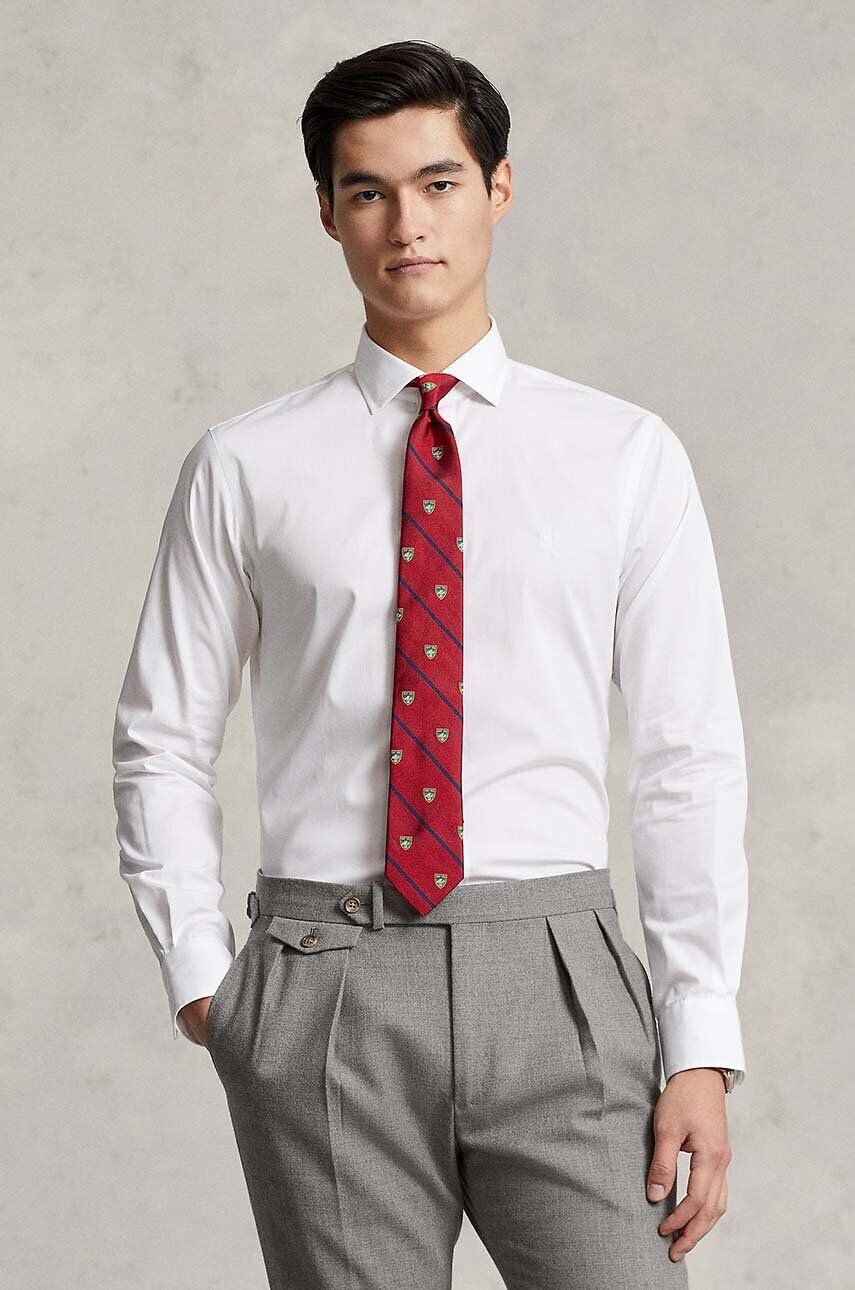 Хлопковая рубашка Polo Ralph Lauren, белый
Хлопковая рубашка Polo Ralph Lauren, белый