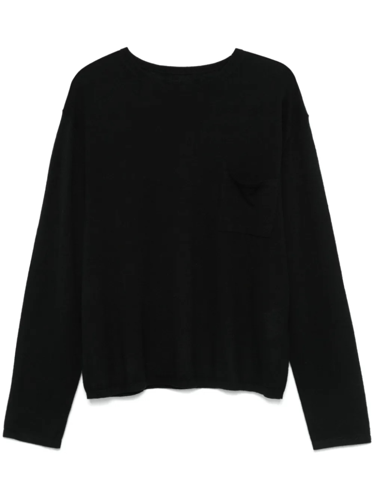 Acne Studios кашемировый свитер с круглым вырезом, черный 
Acne Studios кашемировый свитер с круглым вырезом, черный