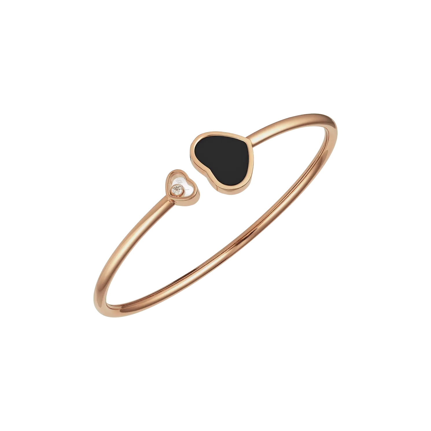 Браслет Chopard Happy Hearts - Браслет, розовое золото, бриллиант, оникс
Браслет Chopard Happy Hearts - Браслет, розовое золото, бриллиант, оникс