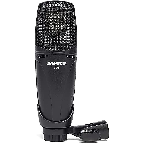 Студийный конденсаторный микрофон Samson CL7a Large Diaphragm Cardioid Condenser Microphone
Студийный конденсаторный микрофон Samson CL7a Large Diaphragm Cardioid Condenser Microphone