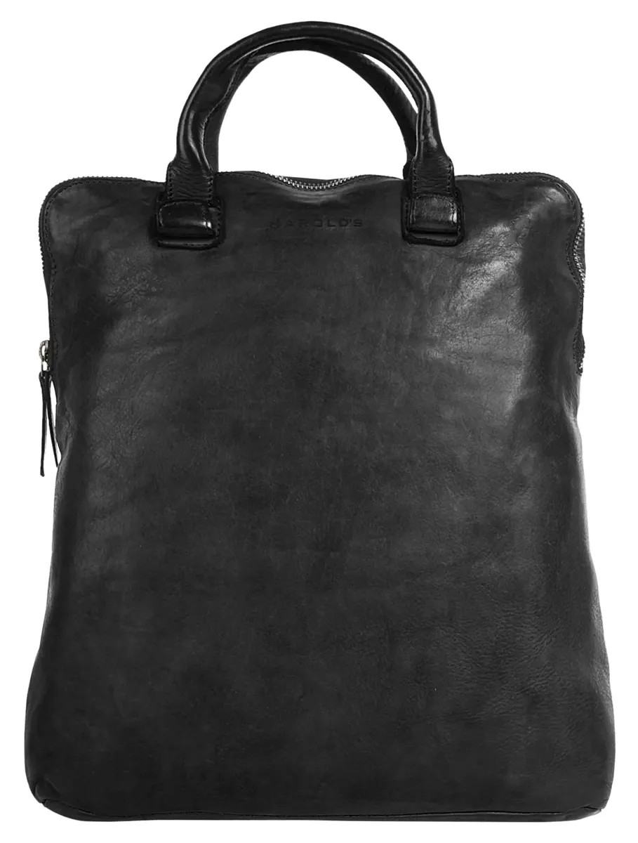 Городской рюкзак Гарольда "СУБМАРИНА", натуральная кожа Harold'S, черный
Городской рюкзак Гарольда "СУБМАРИНА", натуральная кожа Harold'S, черный