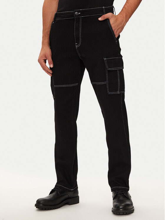 Тканевые брюки прямого кроя Only & Sons, черный
Тканевые брюки прямого кроя Only & Sons, черный