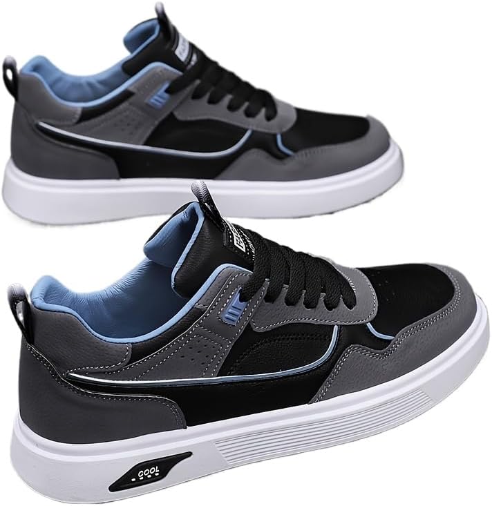 Мужские модные кроссовки с низким верхом в стиле color block, удобные, нескользящие и прочные повседневные обувь для прогулок и активного отдыха на улице Hhhchpm, черный
Мужские модные кроссовки с низким верхом в стиле color block, удобные, нескользящие и прочные повседневные обувь для прогулок и активного отдыха на улице Hhhchpm, черный