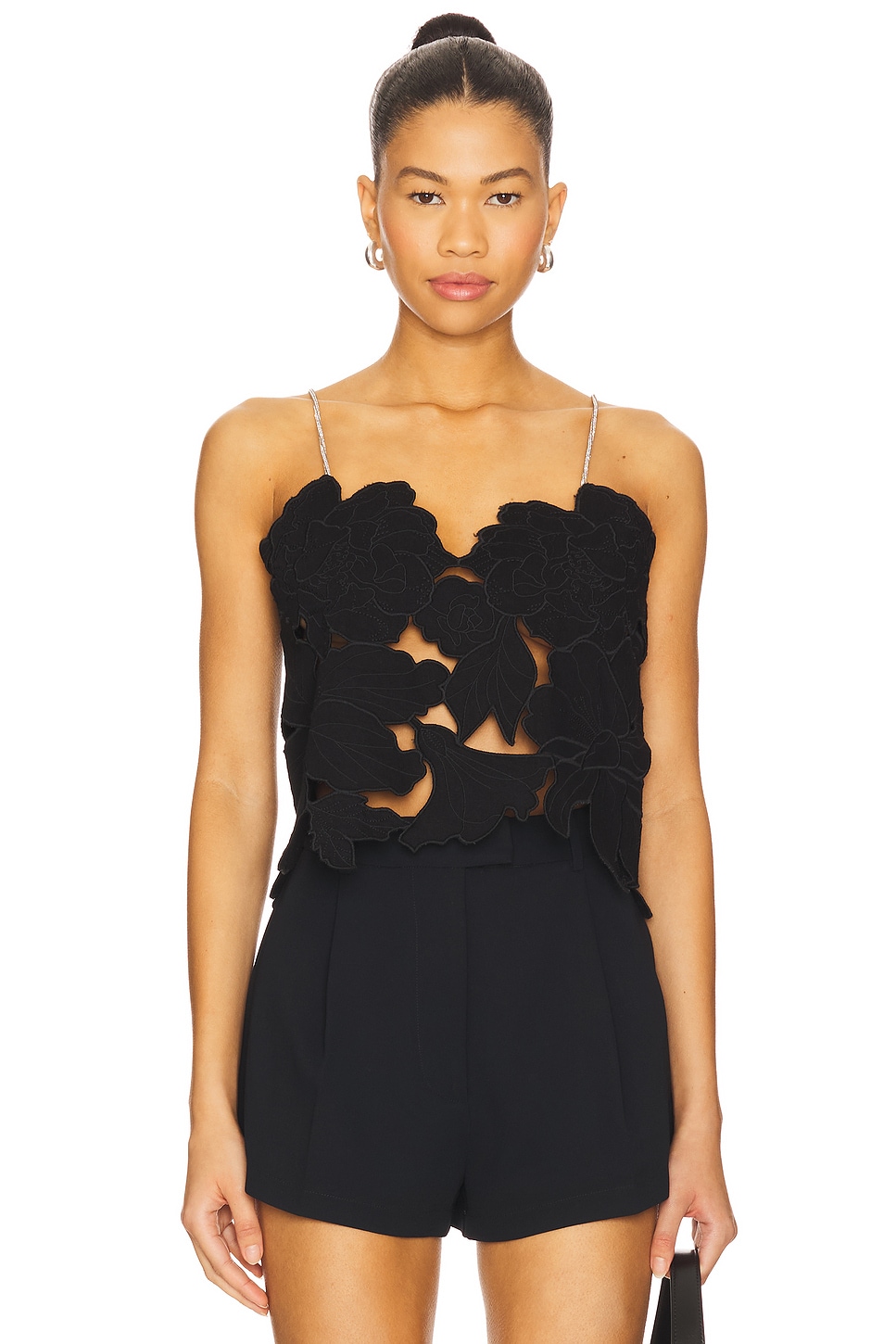 Топ Flora Allsaints, black 
Топ Flora Allsaints, black