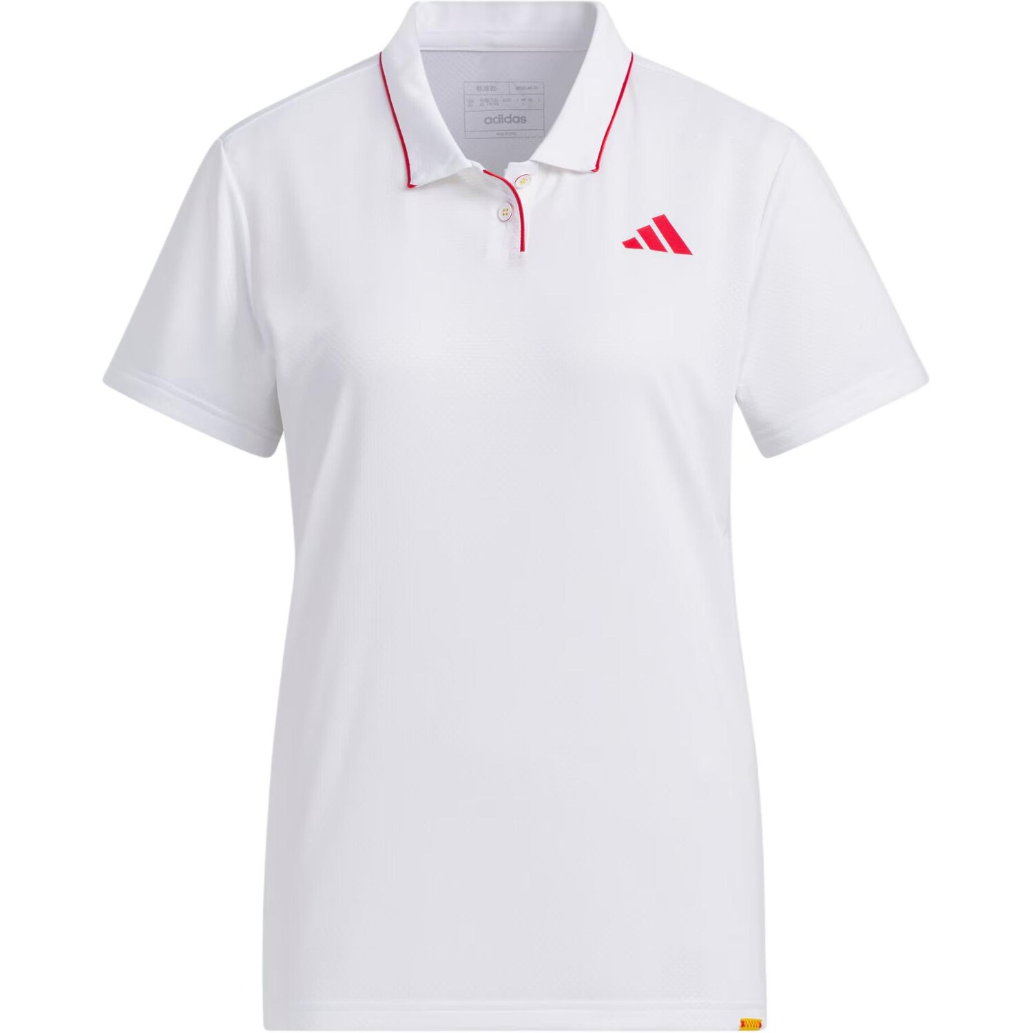 Футболка-поло женской сборной Китая по теннису, олимпийская серия, белая Adidas
Футболка-поло женской сборной Китая по теннису, олимпийская серия, белая Adidas