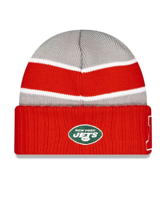 Мужская серая вязаная шапка New York Jets 2024 NFL Pro Bowl с манжетами New Era
Мужская серая вязаная шапка New York Jets 2024 NFL Pro Bowl с манжетами New Era
