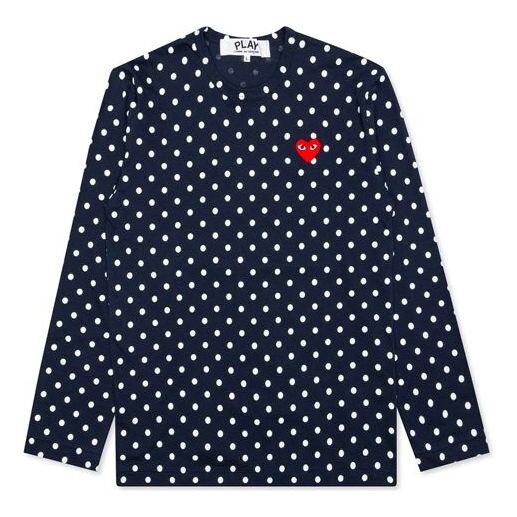 Футболка polka dots printing long sleeves tee 'blue' Comme Des Garcons Play, синий
Футболка polka dots printing long sleeves tee 'blue' Comme Des Garcons Play, синий