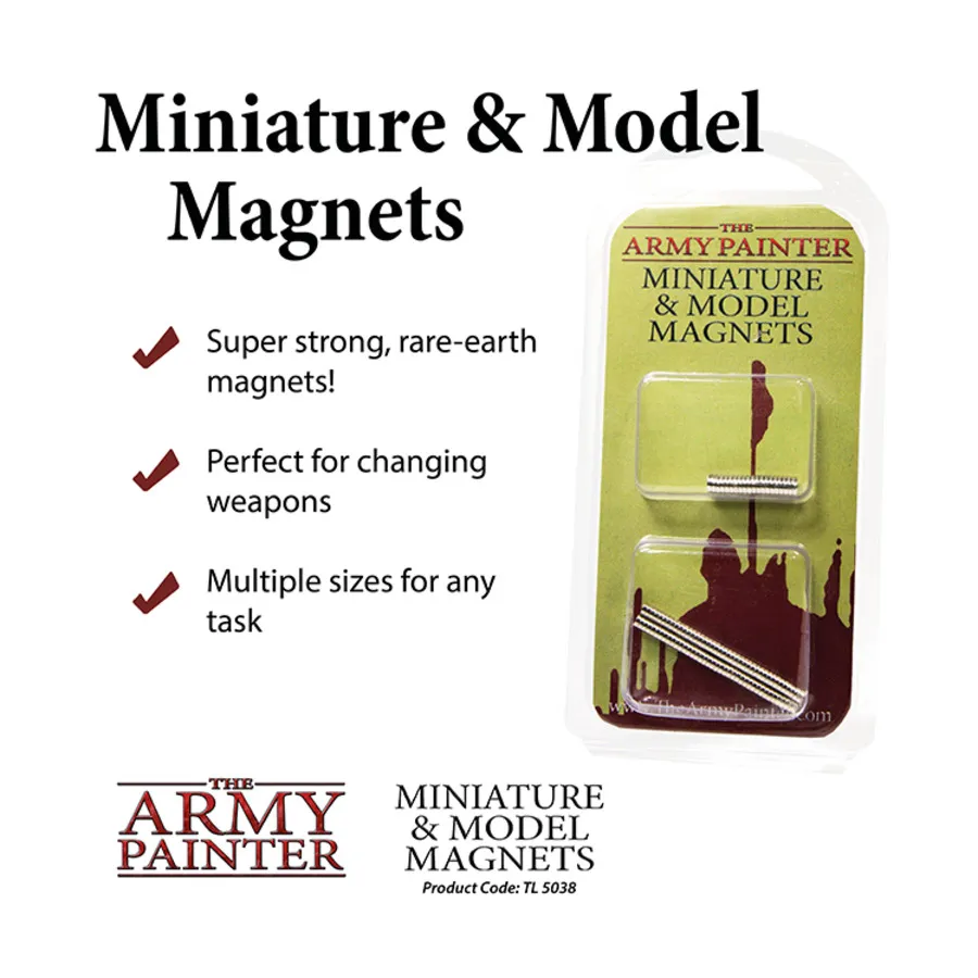 Миниатюрные и модельные магниты, Tools (The Army Painter) 
Миниатюрные и модельные магниты, Tools (The Army Painter)