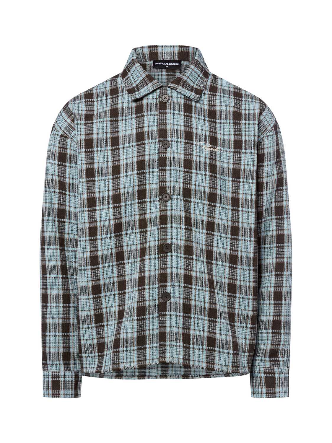 Pegador Рубашка на пуговицах 'Rupit' светло-голубого цвета, Regular fit
Pegador Рубашка на пуговицах 'Rupit' светло-голубого цвета, Regular fit