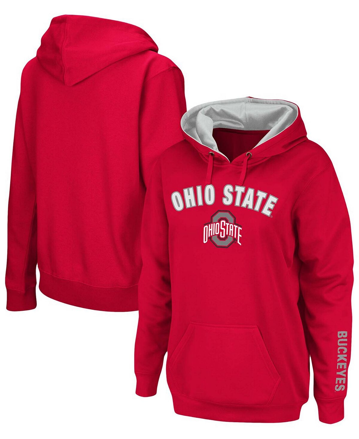 Женский пуловер с капюшоном Scarlet Ohio State Buckeyes Arch Logo 1 Stadium Athletic
Женский пуловер с капюшоном Scarlet Ohio State Buckeyes Arch Logo 1 Stadium Athletic