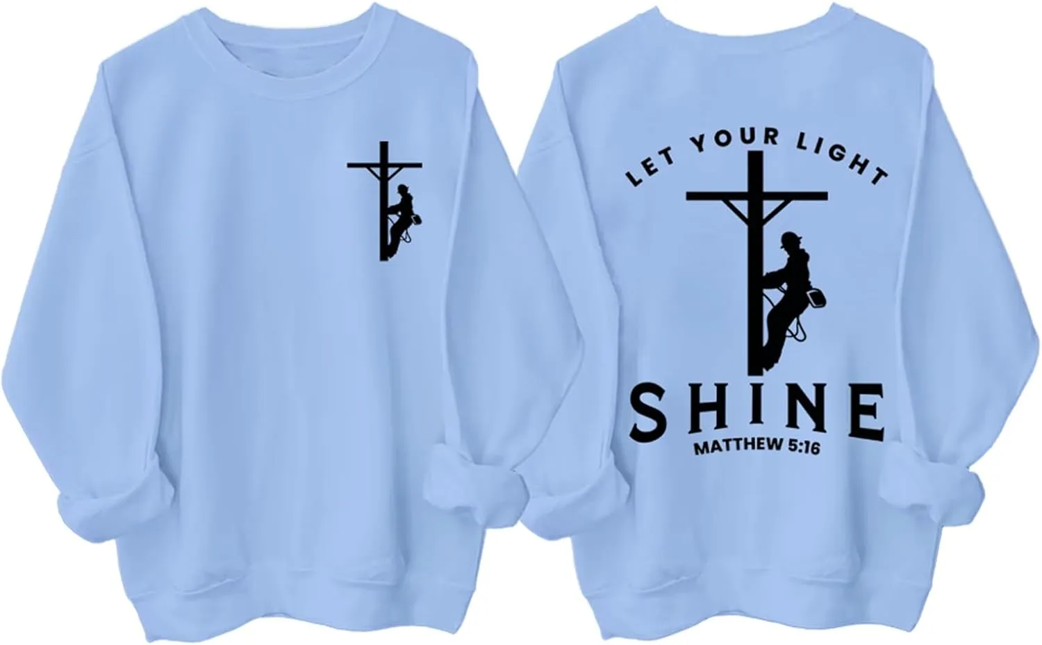 Толстовка Christian Lineman с капюшоном Let Your Light Shine Yuisi Doxn
Толстовка Christian Lineman с капюшоном Let Your Light Shine Yuisi Doxn
