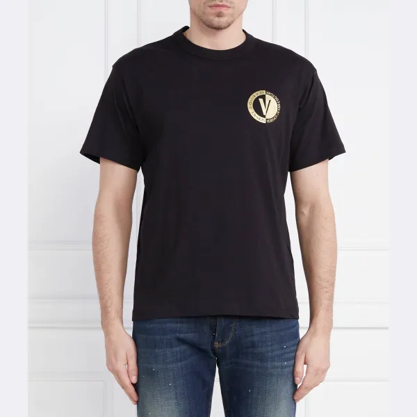Футболка стандартного кроя Versace, черный
Футболка стандартного кроя Versace, черный