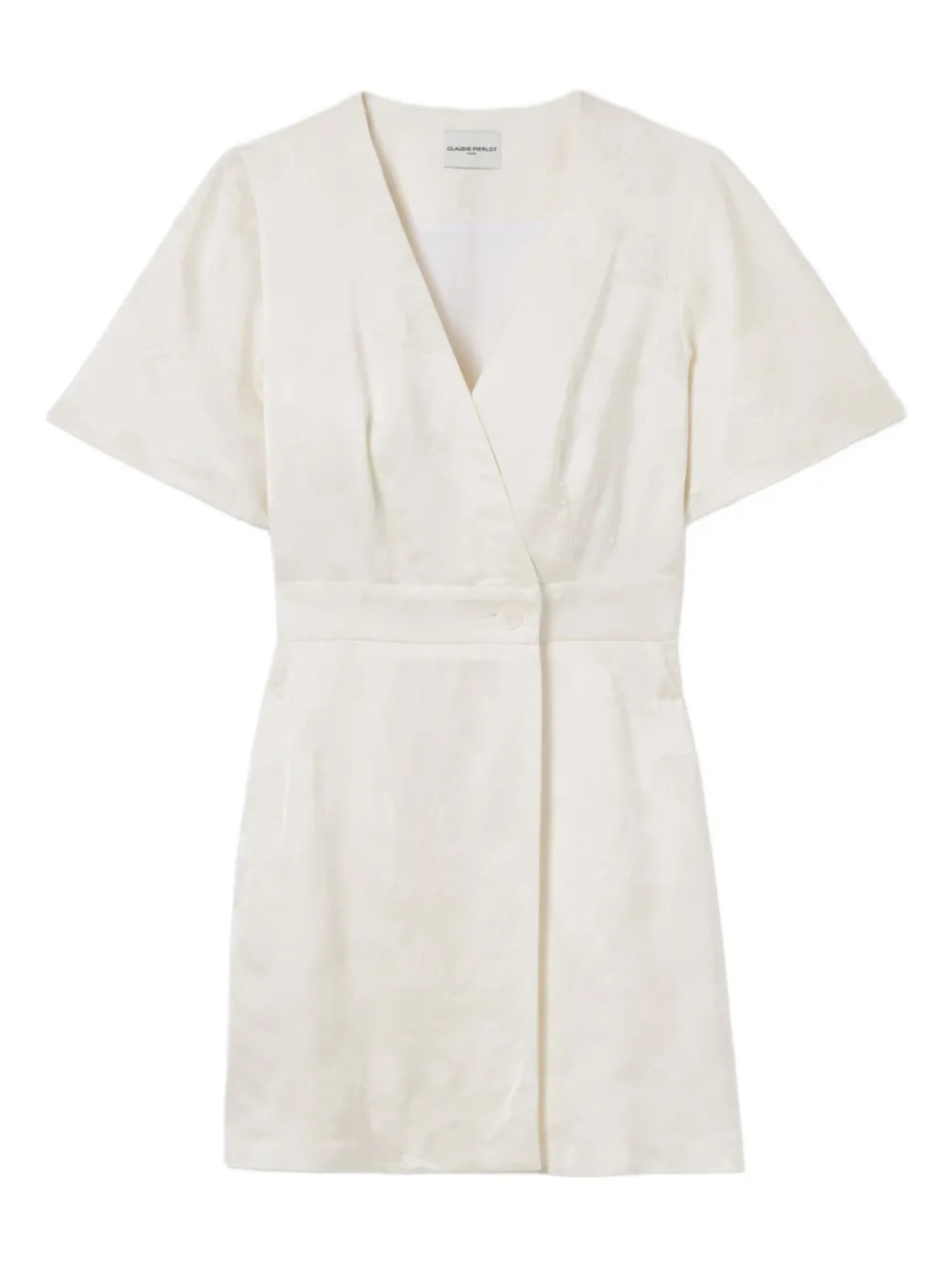 Платье-мини с запахом Claudie Pierlot, нейтральный
Платье-мини с запахом Claudie Pierlot, нейтральный