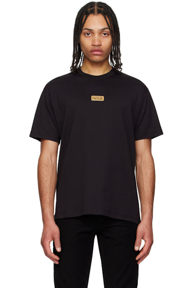 Черная футболка с логотипом Versace Jeans Couture
Черная футболка с логотипом Versace Jeans Couture