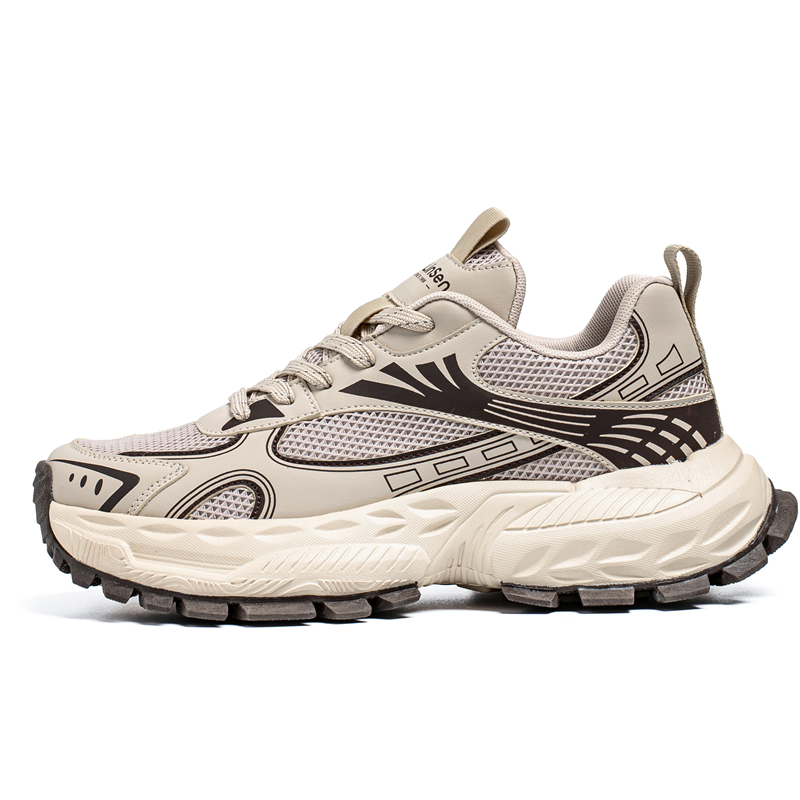 Mulinsen Мужские бежевые кроссовки на массивной подошве, цвет Beige
Mulinsen Мужские бежевые кроссовки на массивной подошве, цвет Beige