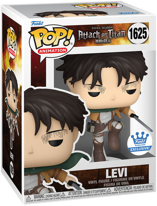 Funko POP Attack on Titan 1625 Levi Special Edition Funko POP!
Funko POP Attack on Titan 1625 Levi Special Edition Funko POP!