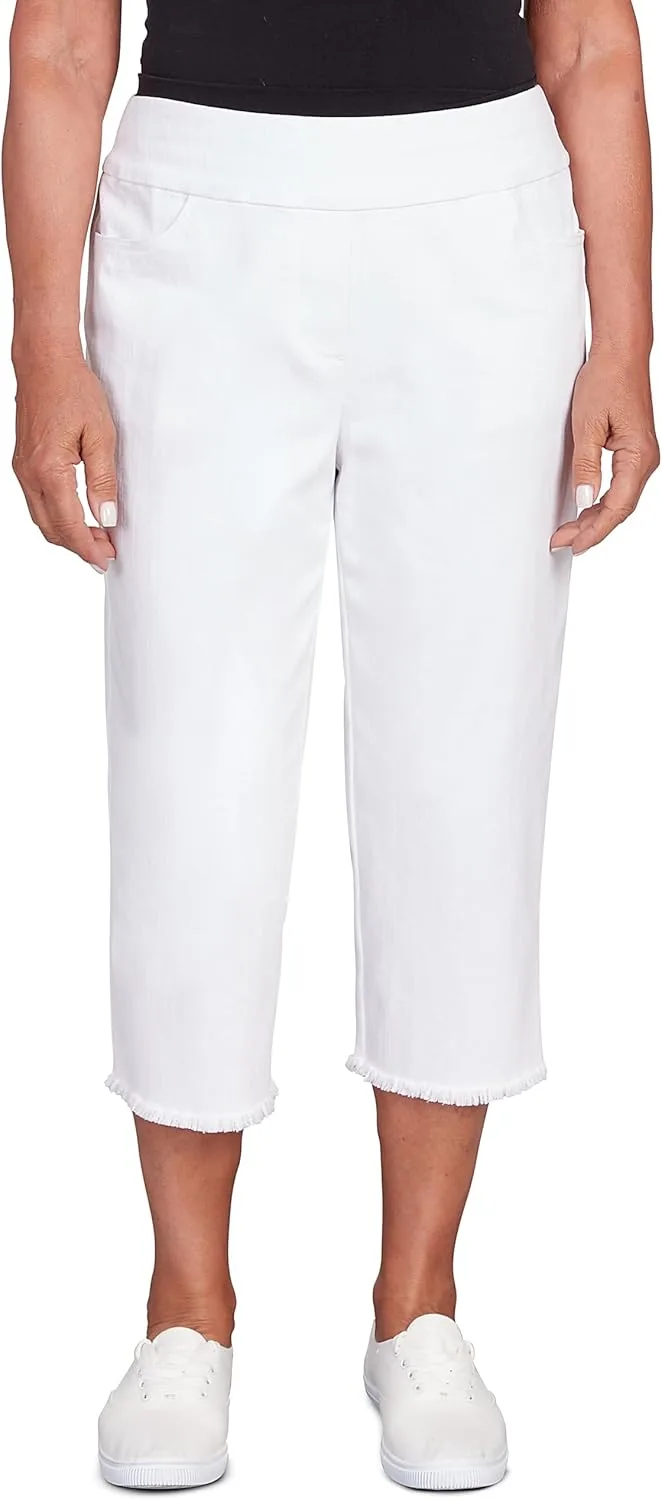 Alfred Dunner джинсовые кюлоты с бахромой
Alfred Dunner джинсовые кюлоты с бахромой