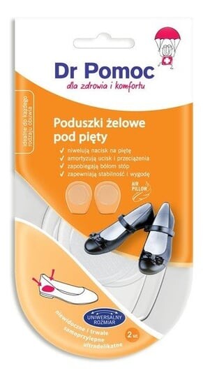 Гелевые подпяточники, 2 шт. Dr Pomoc
Гелевые подпяточники, 2 шт. Dr Pomoc