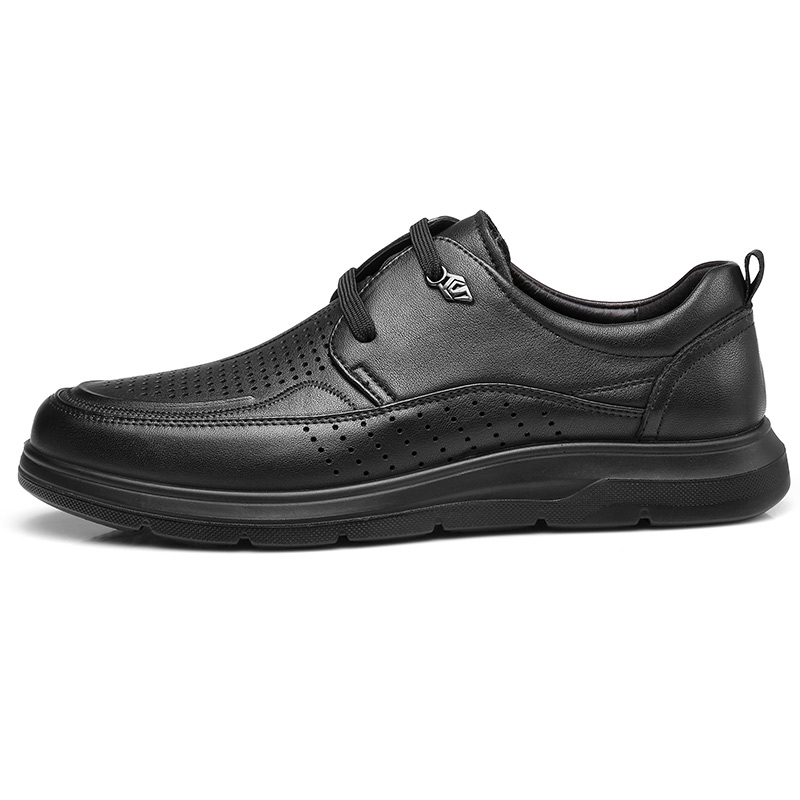 Кожаные туфли для мужчин летние дышащие и прохладные кожаные туфли папины туфли мягкая подошва удобные сильные черные
Кожаные туфли для мужчин летние дышащие и прохладные кожаные туфли папины туфли мягкая подошва удобные сильные черные