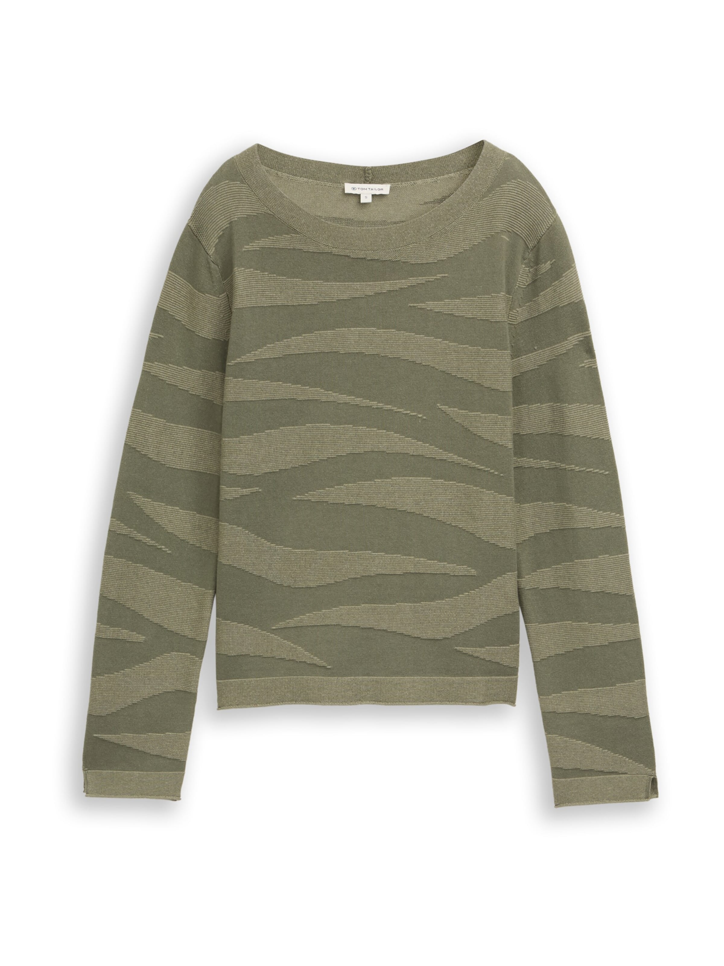 TOM TAILOR Свитер в зеленом цвете
TOM TAILOR Свитер в зеленом цвете