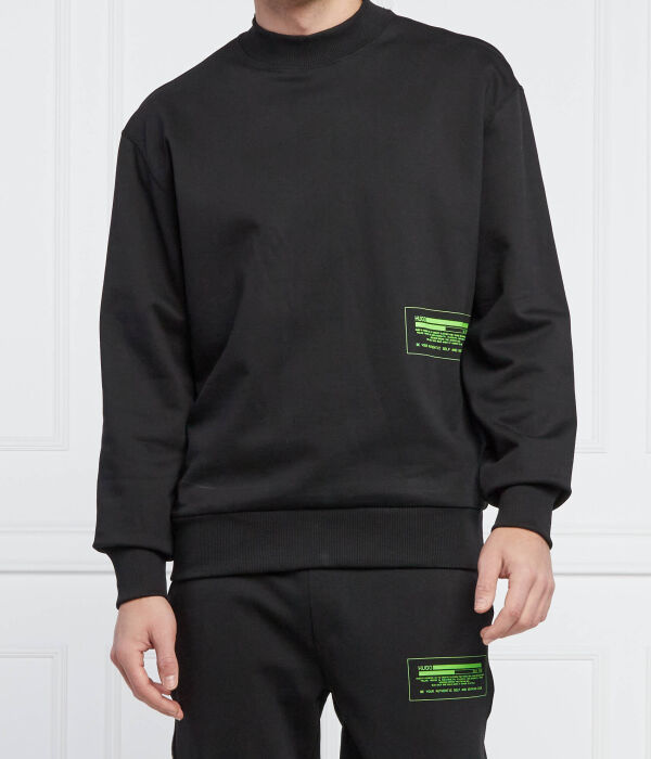 Толстовка мужская Hugo хлопковая с принтом, черный
Толстовка мужская Hugo хлопковая с принтом, черный