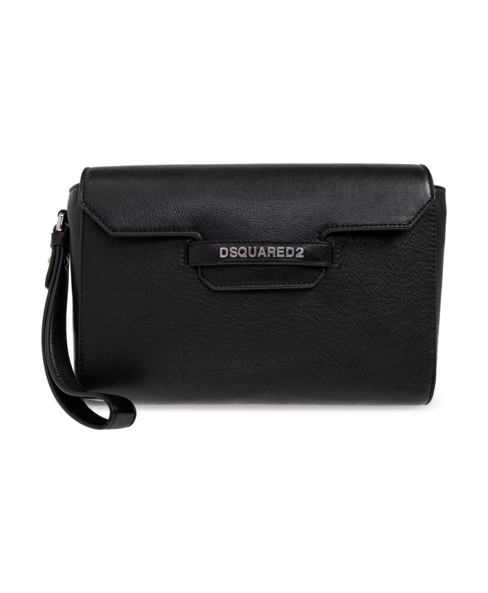 Кожаная сумка Dsquared2, черный
Кожаная сумка Dsquared2, черный