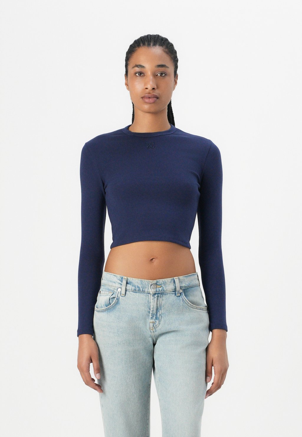 Топ с длинными рукавами DAFILOMENA HUGO, темно-синий
Топ с длинными рукавами DAFILOMENA HUGO, темно-синий