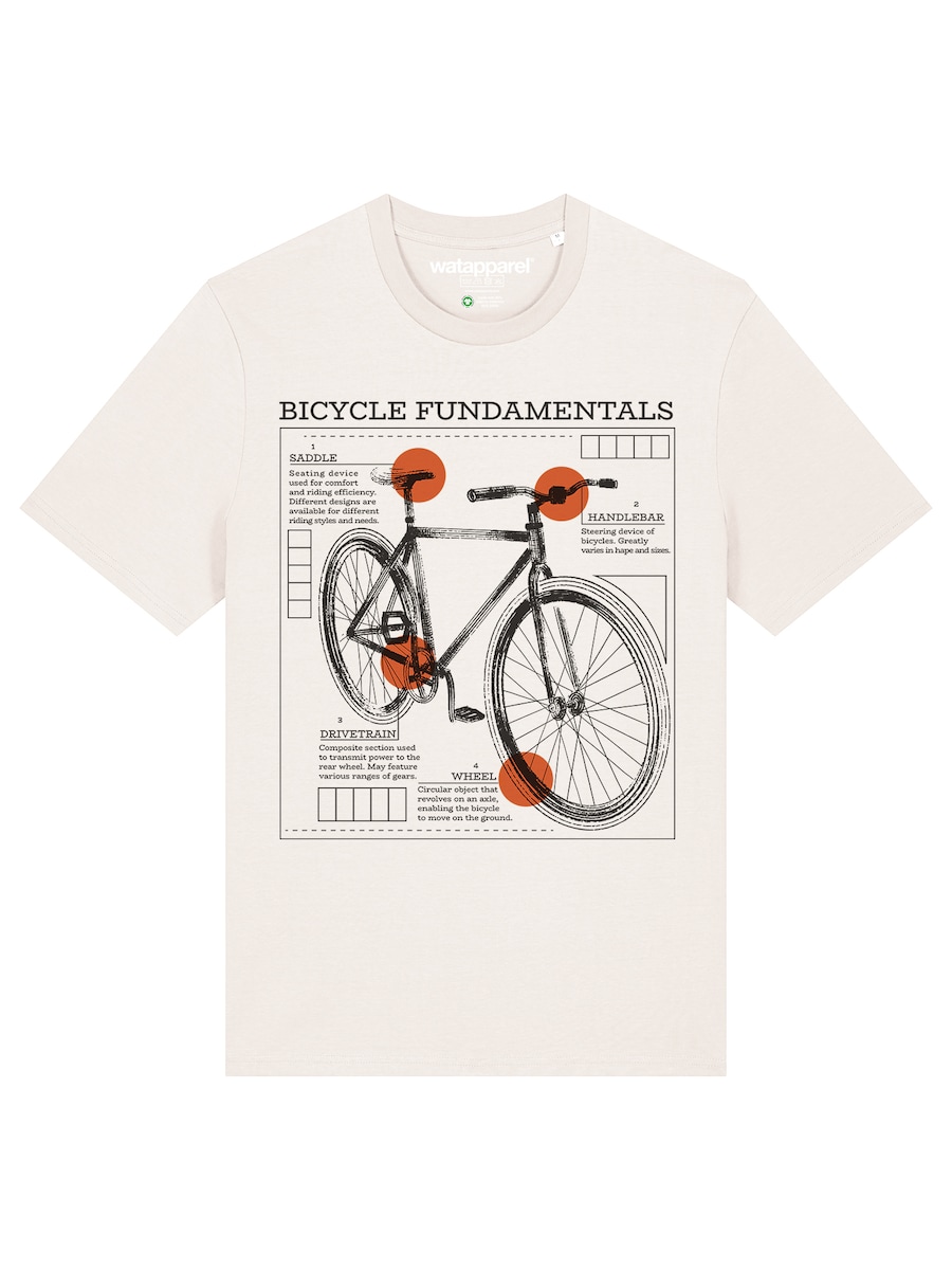 Рубашка Watapparel Fahrrad Grundlagen, белый
Рубашка Watapparel Fahrrad Grundlagen, белый