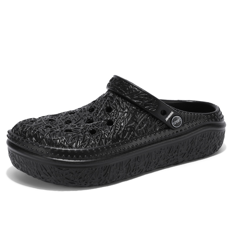 King Jinmai Клоги мужские черные, цвет Black
King Jinmai Клоги мужские черные, цвет Black