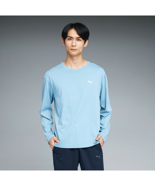 Мужская футболка с длинным рукавом, расслабленного кроя PUMA, синий
Мужская футболка с длинным рукавом, расслабленного кроя PUMA, синий