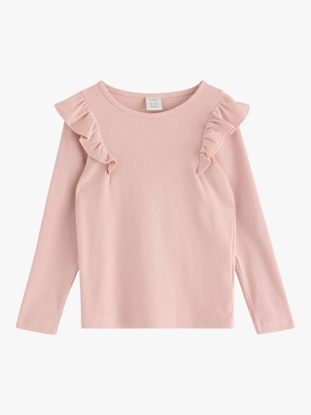 Детская блузка с длинными рукавами и рюшами из хлопковой смеси Lindex, Light Dusty Pink
Детская блузка с длинными рукавами и рюшами из хлопковой смеси Lindex, Light Dusty Pink