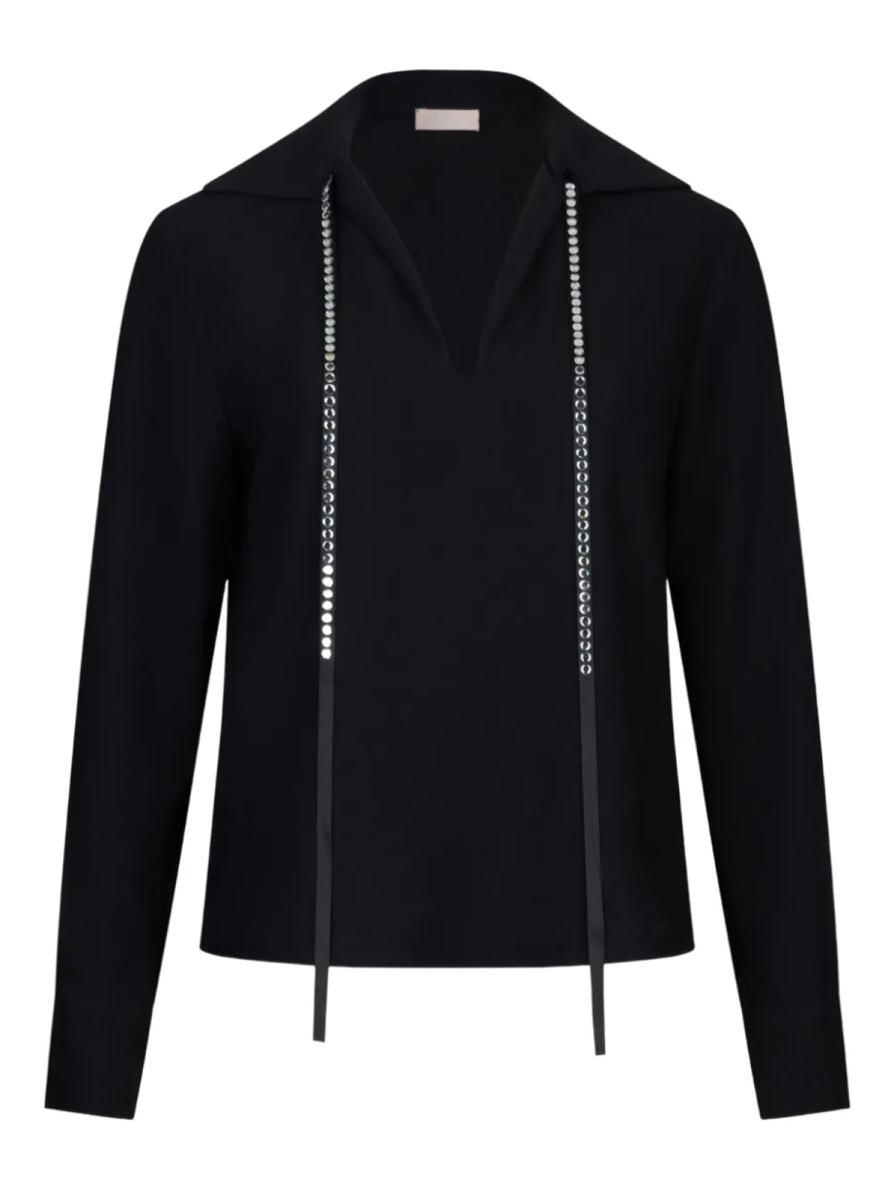 Блузка с драгоценными камнями LIU JO, черный
Блузка с драгоценными камнями LIU JO, черный