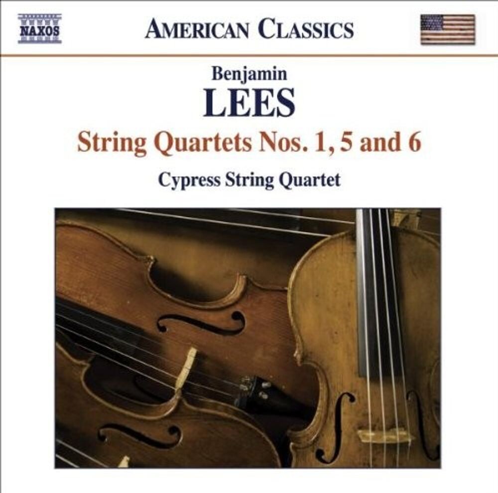 Диск CD Lees: String Quartets Nos. 1, 5 & 6 - Benjamin Lees, Cypress String Quartet
Диск CD Lees: String Quartets Nos. 1, 5 & 6 - Benjamin Lees, Cypress String Quartet