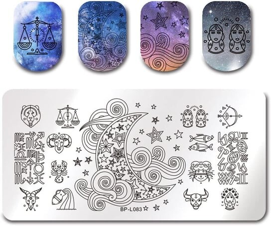 Пластина для штампа для ногтей, Tojato
Пластина для штампа для ногтей, Tojato