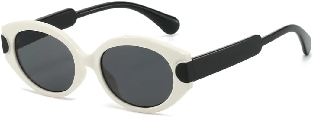 Солнцезащитные очки для мужчин и женщин - защита UV400 - градиентная оправа "кошачий глаз" двух цветов для занятий спортом на открытом воздухе и вождения DSVIGF, White Black
Солнцезащитные очки для мужчин и женщин - защита UV400 - градиентная оправа "кошачий глаз" двух цветов для занятий спортом на открытом воздухе и вождения DSVIGF, White Black