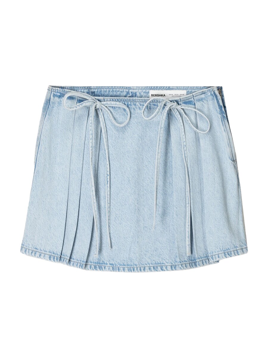 Юбка Bershka, светло-синий
Юбка Bershka, светло-синий