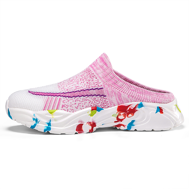 TELENT Скользоустойчивые бесшумные закрытые тапочки унисекс бело-розовые, цвет White Rose Red
TELENT Скользоустойчивые бесшумные закрытые тапочки унисекс бело-розовые, цвет White Rose Red