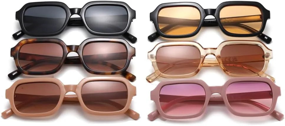 Женские модные солнцезащитные очки LVTFCO маленького размера, модные желтые винтажные солнцезащитные очки для женщин с защитой от УФ-излучения UV400, Beige
Женские модные солнцезащитные очки LVTFCO маленького размера, модные желтые винтажные солнцезащитные очки для женщин с защитой от УФ-излучения UV400, Beige