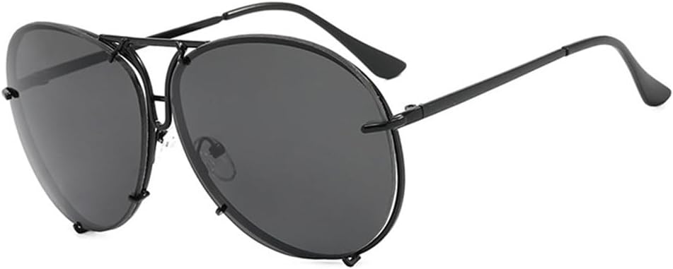 Солнцезащитные очки UV400 — увеличенного размера, в ярких металлических цветах, для женщин и мужчин, для бега и занятий спортом на открытом воздухе generic, Black-black
Солнцезащитные очки UV400 — увеличенного размера, в ярких металлических цветах, для женщин и мужчин, для бега и занятий спортом на открытом воздухе generic, Black-black