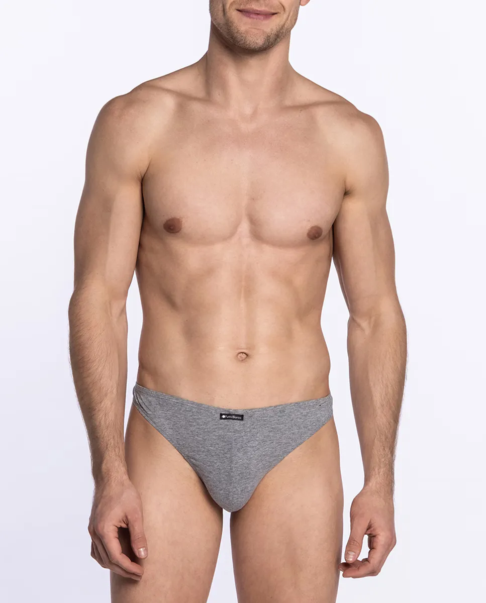 Упаковка из 2 однотонных мужских стрингов Punto Blanco, многоцветный
Упаковка из 2 однотонных мужских стрингов Punto Blanco, многоцветный