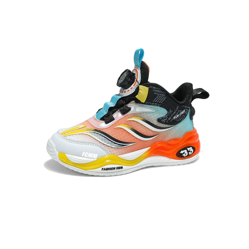 Противоскользящие износостойкие повседневные кроссовки средней высоты для детей FCMM, белый/оранжевый
Противоскользящие износостойкие повседневные кроссовки средней высоты для детей FCMM, белый/оранжевый