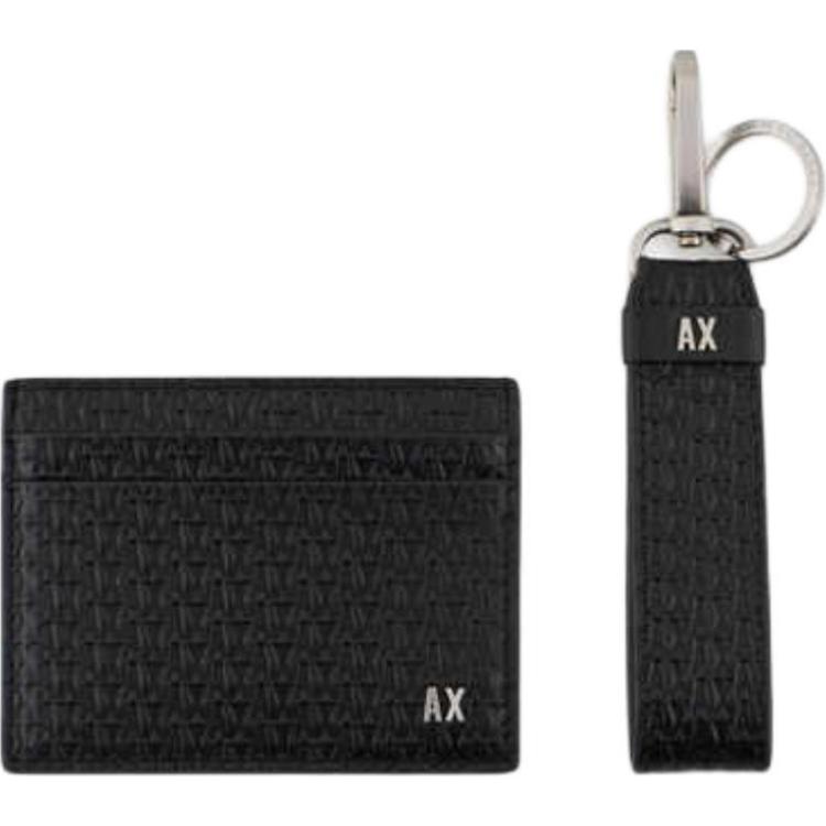 ARMANI EXCHANGE Кожаный картхолдер с ключницей AE для мужчин black
ARMANI EXCHANGE Кожаный картхолдер с ключницей AE для мужчин black